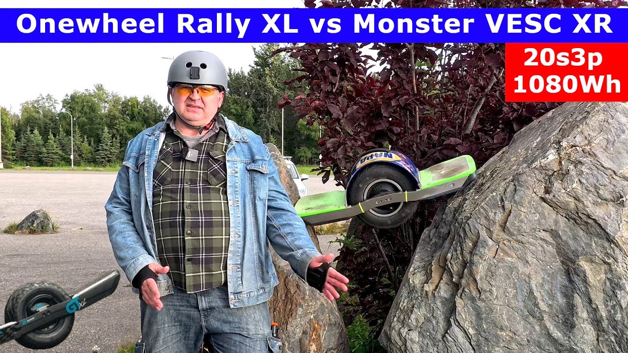 Onewheel GT S-Series Rally XL vs Monster VESC XR