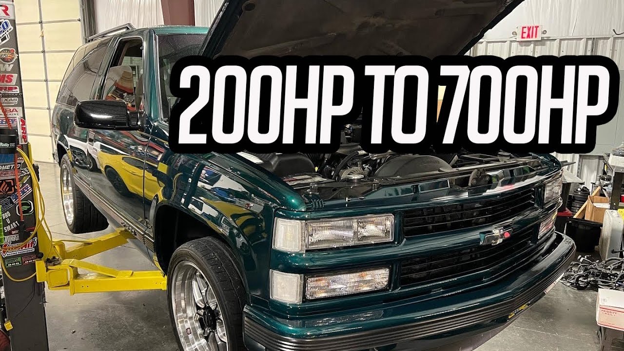 Мой Tahoe 1996 года теперь оснащен новой коробкой передач LT4 и 10-ступенчатой ​​трансмиссией!