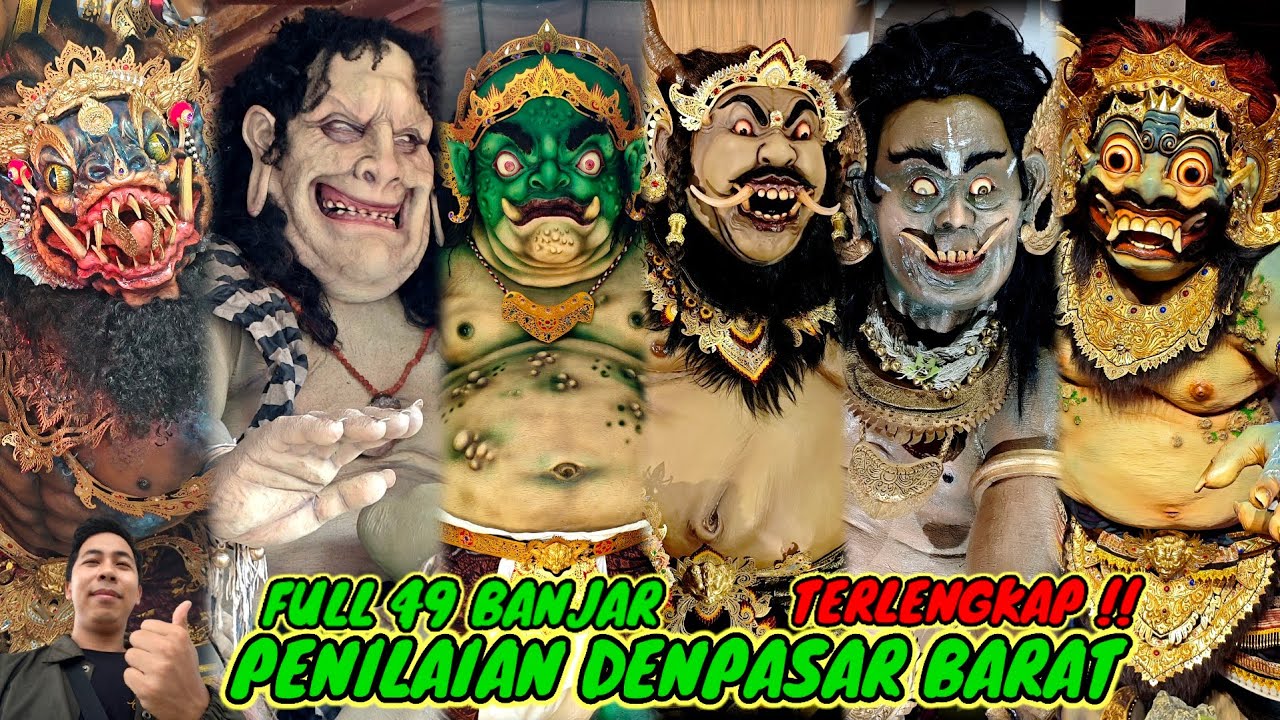 DENBAR Luar Biasa ‼️Inilah Full Penilaian Ogoh Ogoh 2026 Denpasar Barat 