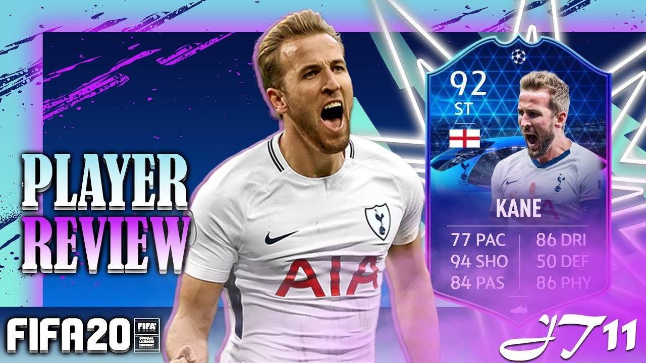FIFA 20 TOTGS HARRY KANE 92 PLAYER REVIEW