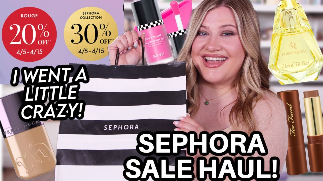 HUGE SEPHORA VIB SALE HAUL 2024! So Much New Makeup & Fragrance!