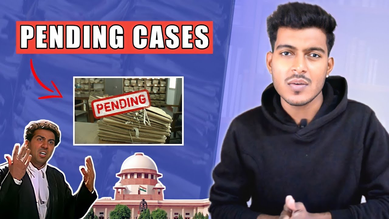 Pending Cases in India{Hindi}|Supreme Court|High court||Sumit Mulmule