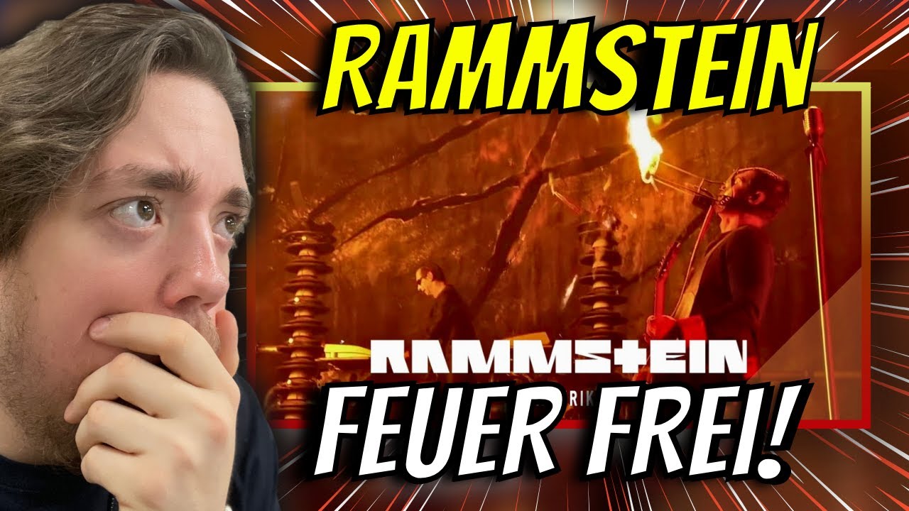 INSANE! Rammstein - Feuer Frei! (Live in Amerika) Reaction