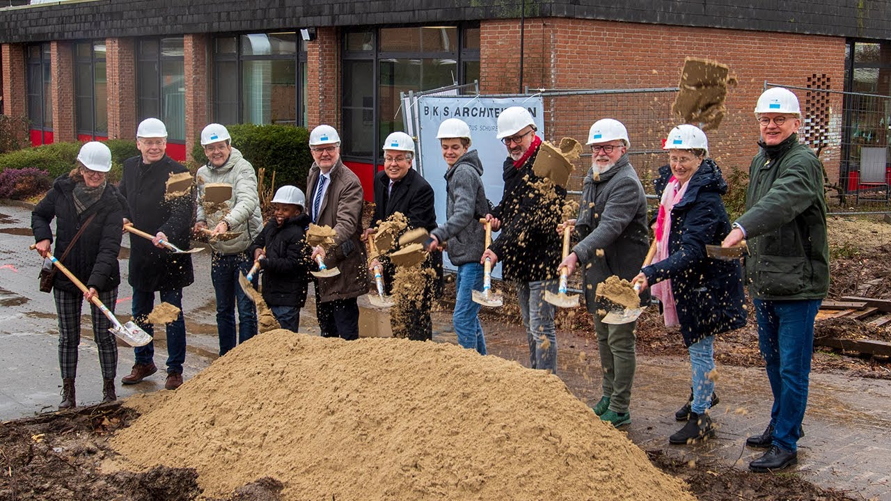 Johannes-Falk-Haus: Offizieller Spatenstich zur Erweiterung und Modernisierung der Förderschule