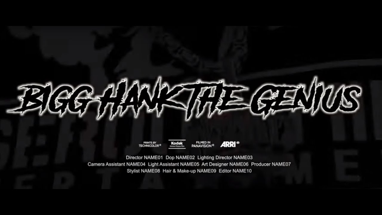 Bigg Hank The Genius - Forever (Official Video) Prod. By Hood Beatz