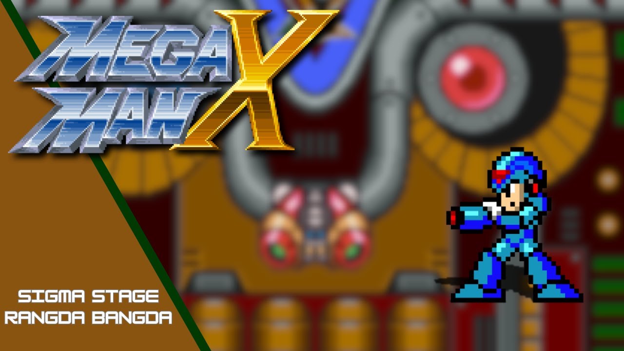 Mega Man X - Sigma Stage Part 2: Battling Rangda Bangda (SNES Gameplay)