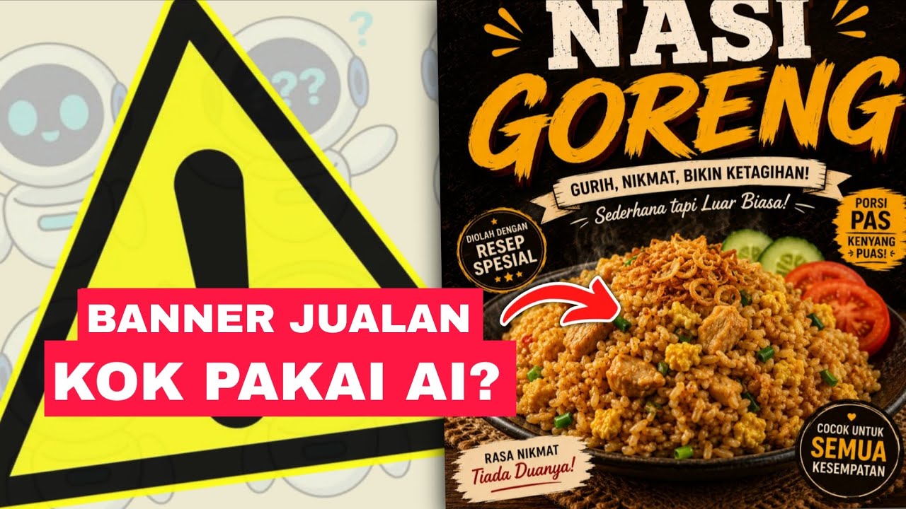 Apa Masalah Sebenarnya dari Gambar AI di Banner Jualan?