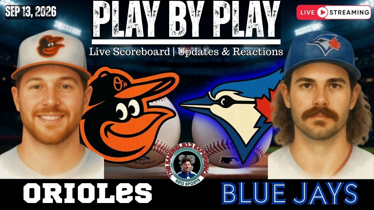 🧢 LIVE:  Toronto Blue Jays vs Baltimore Orioles MLB | Play by Play & Reactions!