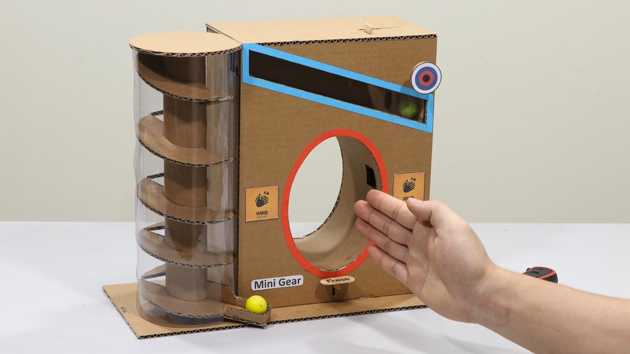 How to Make Your Own Hand Sanitizer Machine & Gumball Vending Machine