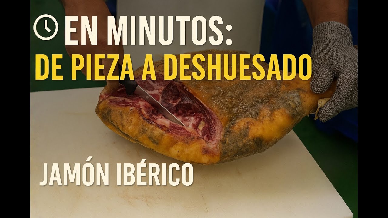 Deshuesado de jam&oacute;n ib&eacute;rico paso a paso | La Vega de Salvatierra