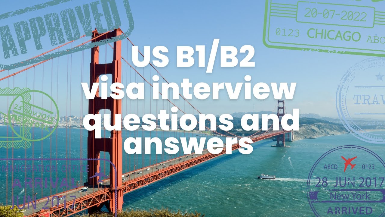 Вопросы и ответы на собеседование по визе США B1/B2 #usavisa #ivisa