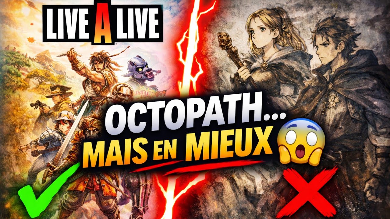 🔥 Live A Live surpasse-t-il vraiment Octopath Traveler ? 🤯🎮