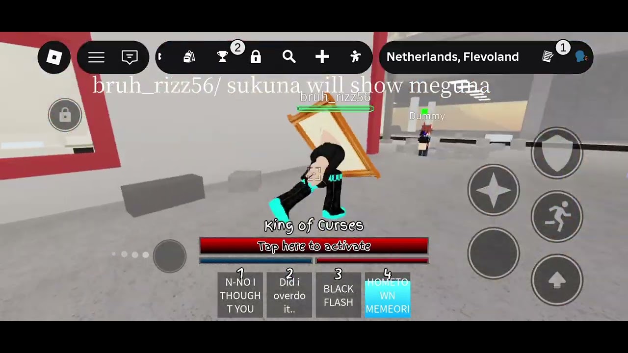 MEGUNA AND MODULO YUJI CUSTOM MOVESET SHOWCASE credits to the user bruh_rizz56 for making meguna