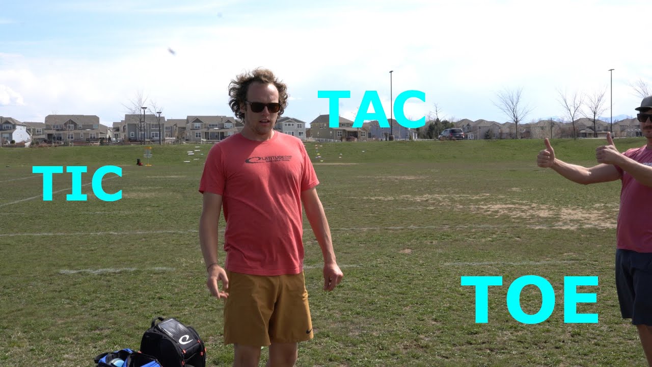 DISC GOLF TIC TAC TOE (upshot practice)