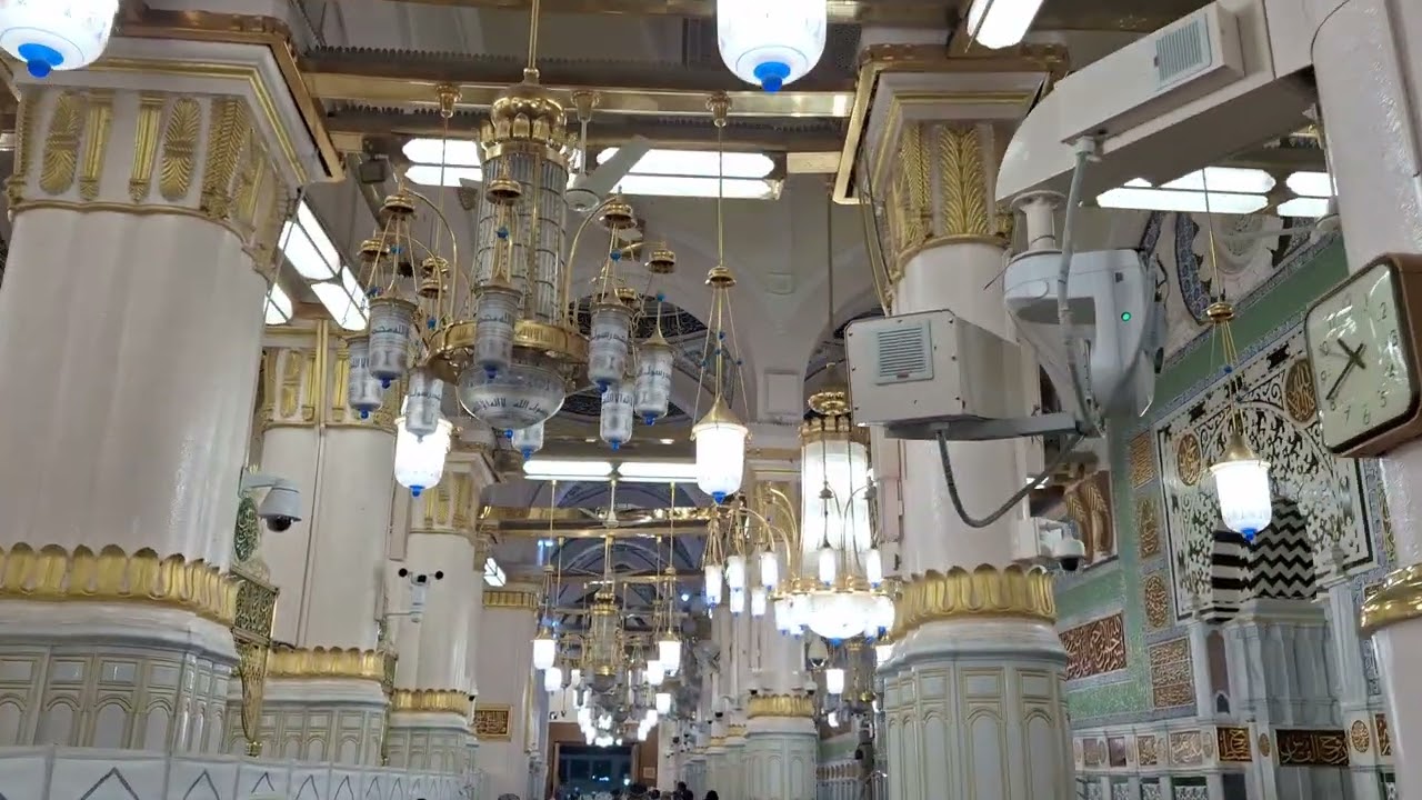 Chamber adjacent to the Rawdah | Masjid e Nabwi