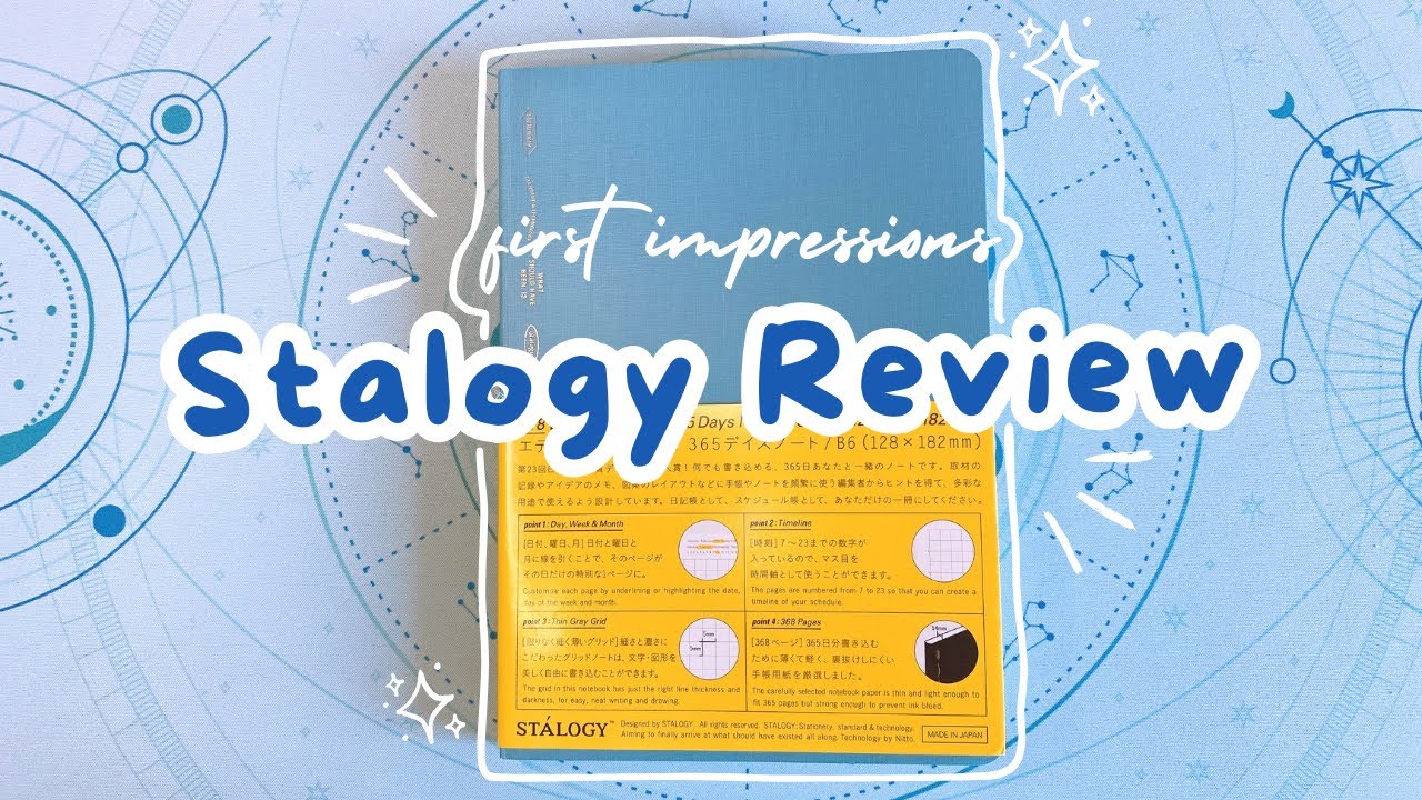 Блокнот Stalogy 365 Days B6 Blue 📘 первые впечатления и обзор