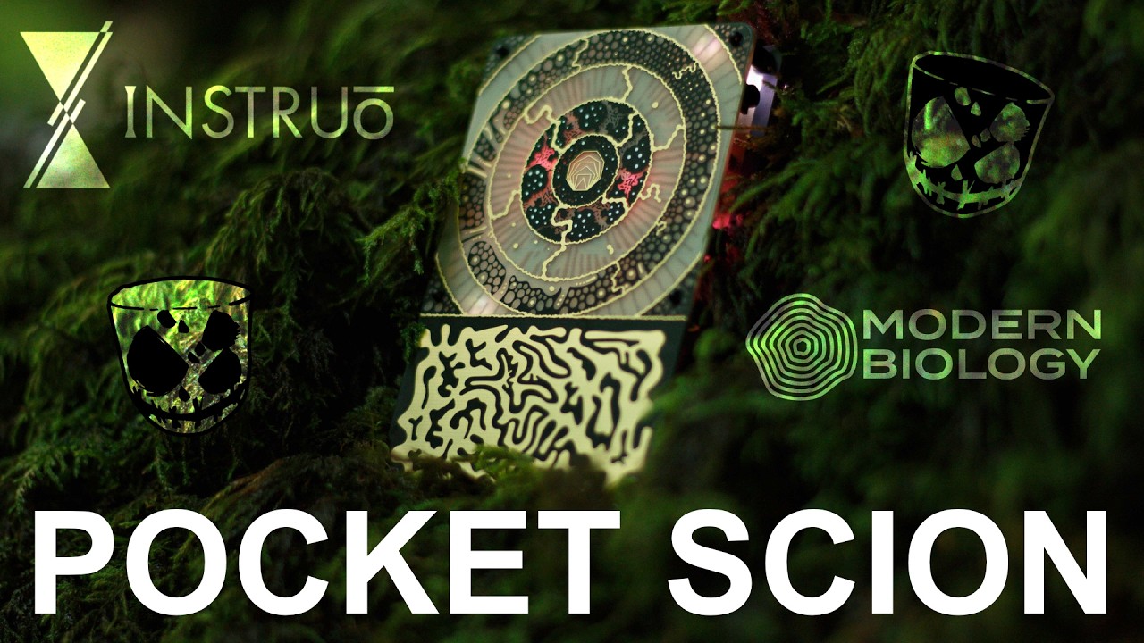 Music from plants (and not plants!) with the new POCKET SCION from Instruo & Modern Biology