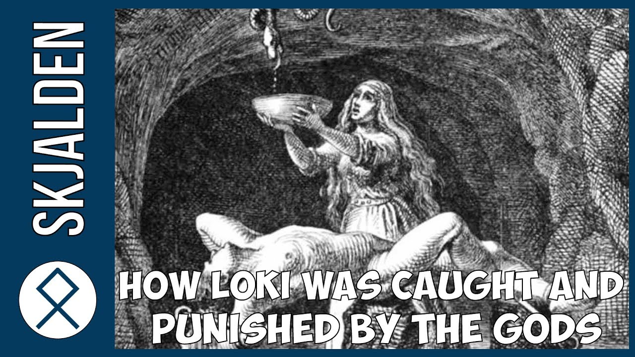 How Loki Was Caught and Punished by the &AElig;sir | Norse Mythology