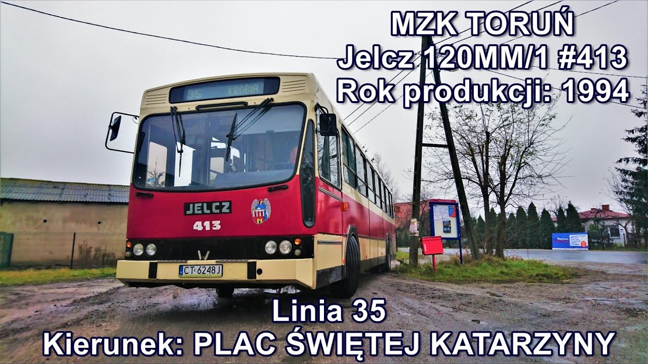 MZK Toruń - Linia 35, Jelcz 120MM/1 #413
