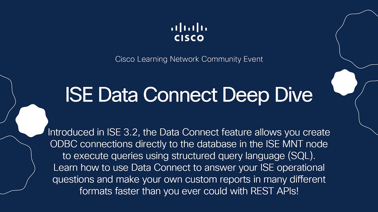 ISE Data Connect Deep Dive