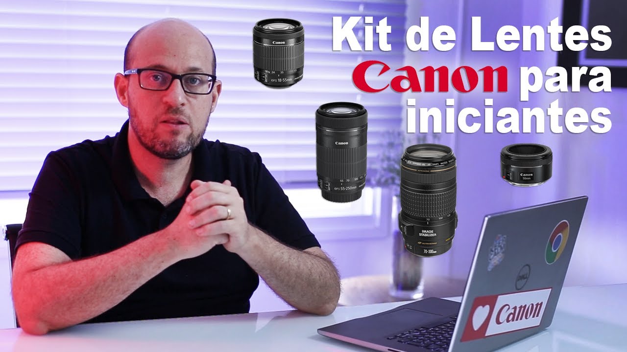 Kit de Lentes Canon para iniciantes