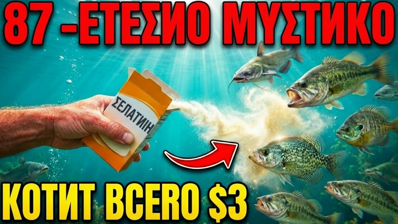 Ήμουν χάλια στο ψάρεμα, μέχρι που ένας 87χρονος παππούς άλλαξε τα πάντα (μόνο $3)