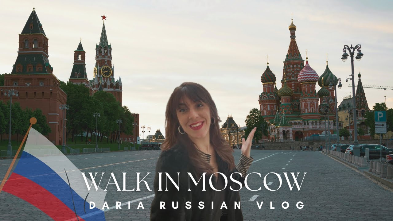 Walking in Moscow • one of the Best City in the World 🌏