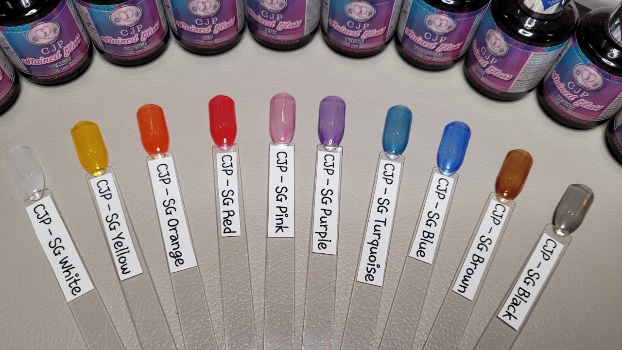 CJP Stained Glass Collection Swatches
