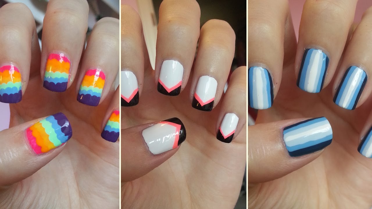 Easy Nail Art For Beginners!!! #5