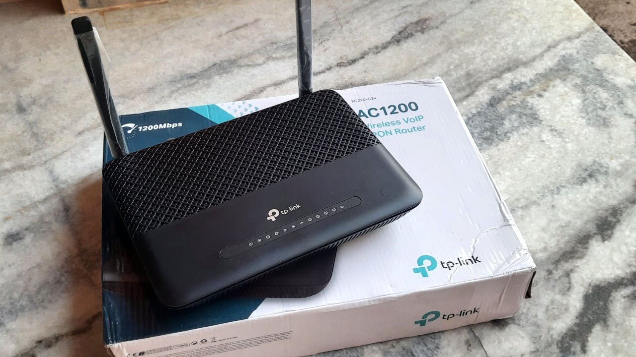 TP Link XC220 G3v AC1200 Wireless VoIP GPON Router