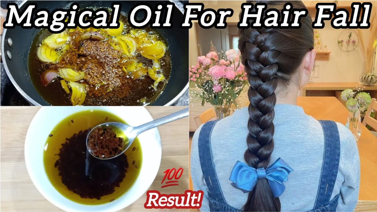 Magical Hair Oil | Onion Hair Oil for hair growth | 100% result | Hairfall DIY 💯