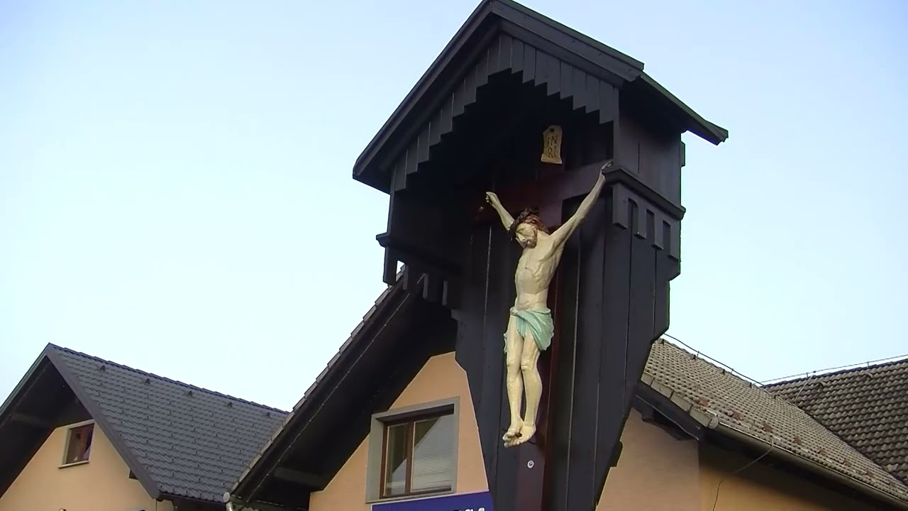 Blagoslov križa na Viniški cesti v Črnomlju