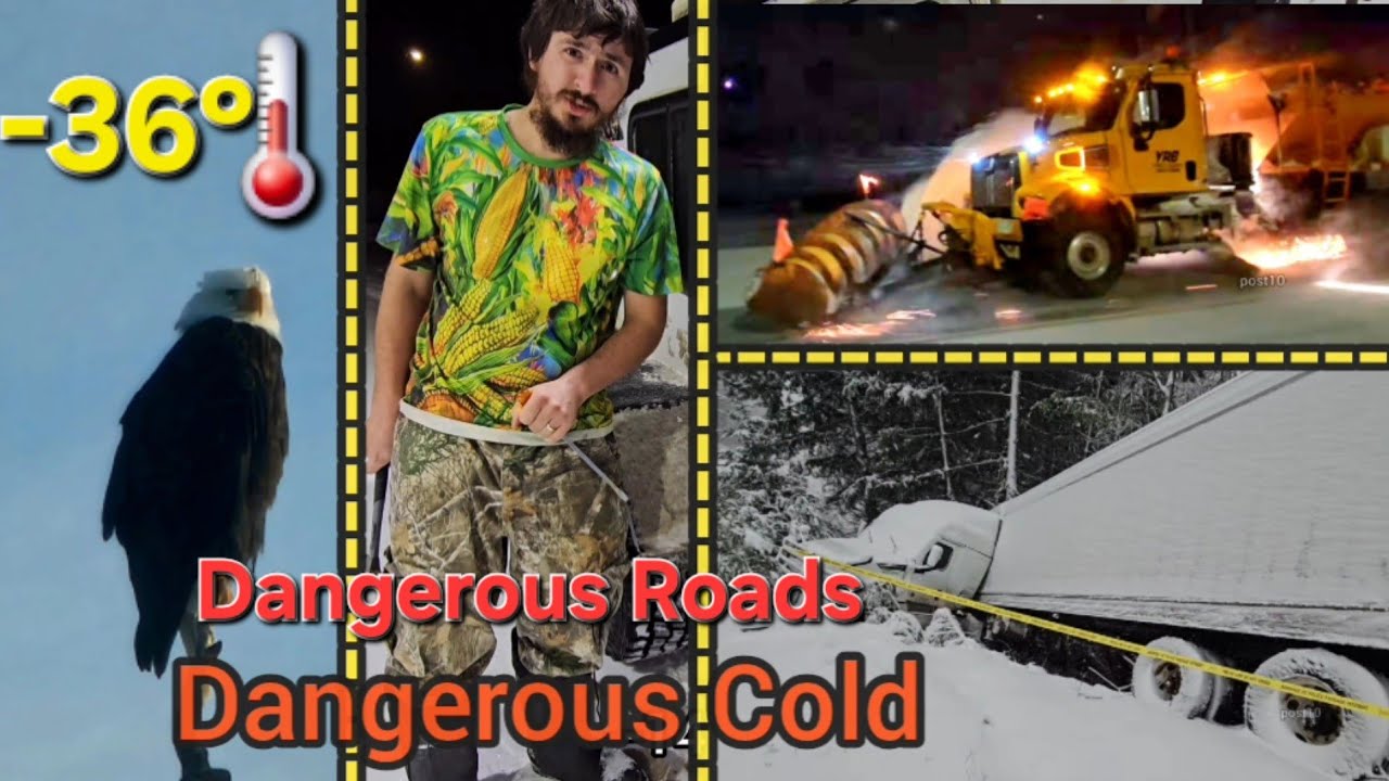 Heavy Ice, Most Dangerous Roads In North America, Pulling A Mini Trailer, Wildlife Wilderness 
