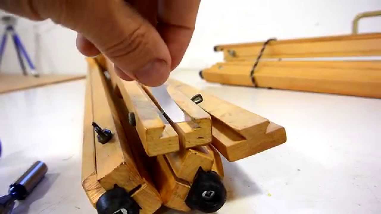 Making the tripod sliding dovetail