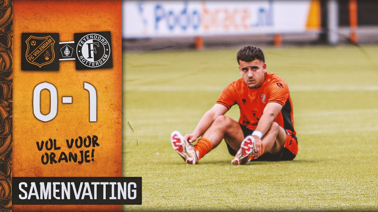 🏆 De strijd om de 𝐁𝐄𝐊𝐄𝐑 | Samenvatting Jong FC Volendam - Feyenoord O21: 0 - 1 (2023-2024)
