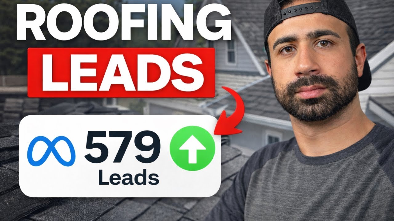 How to Get Roofing Leads with Meta Ads (579 Leads Case Study + Setup Tutorial)