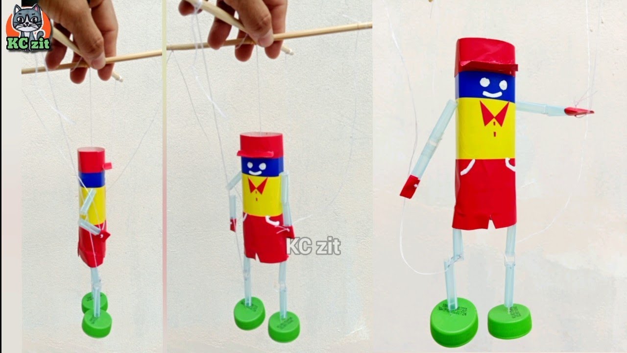 Tạo hình nhân vật rối dây lớp 9 - cách tạo hình nhân vật rối dây mĩ thuật lớp 9 bài 9 - KCzit