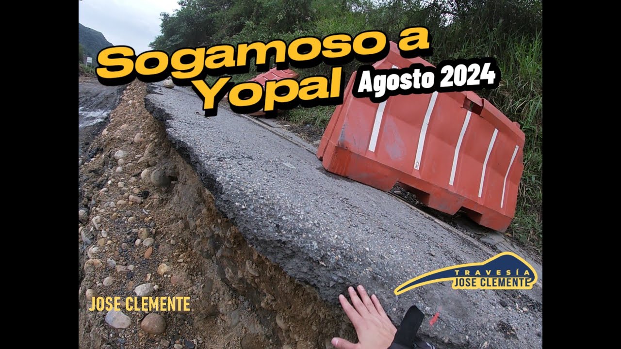 Así está la carretera Sogamoso a Yopal, agosto 2024
