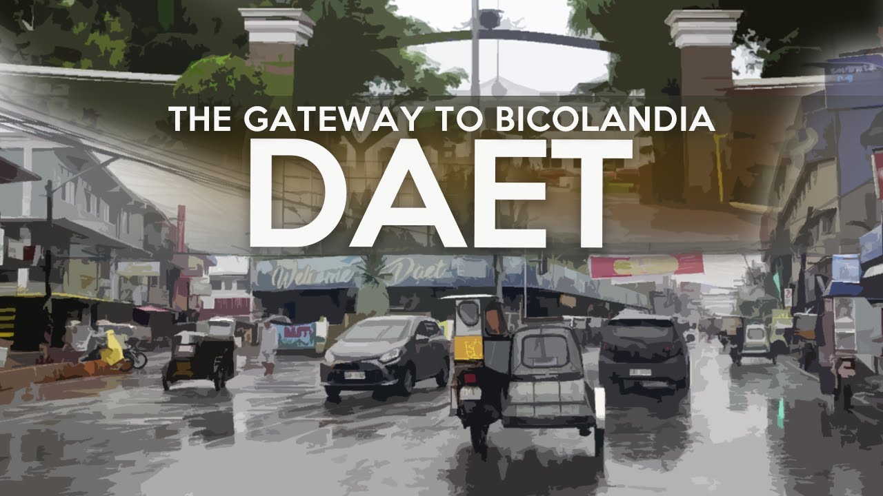 Rainy morning drive here in DAET Camarines Norte during Super Typhoon Karding | 4K