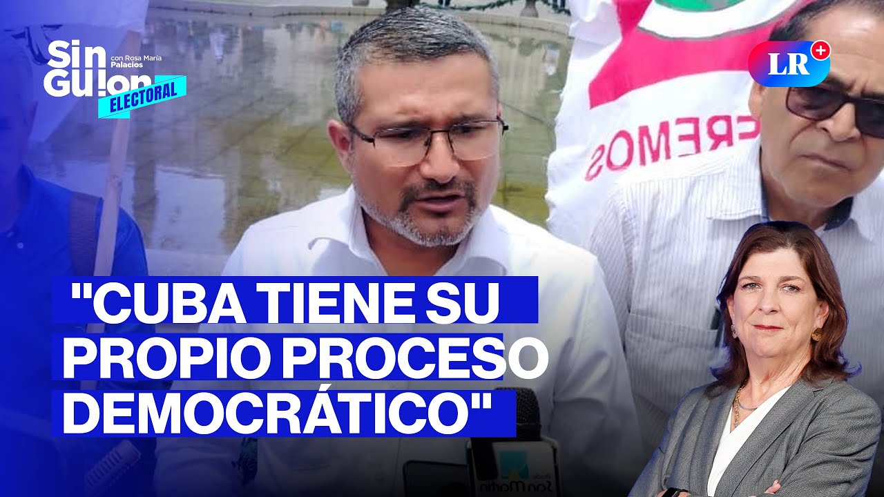 RONALD ATENCIO, EXABOGADO DE PEDRO CASTILLO, SE POSTULA A LA PRESIDENCIA | SIN GUION CON RMP