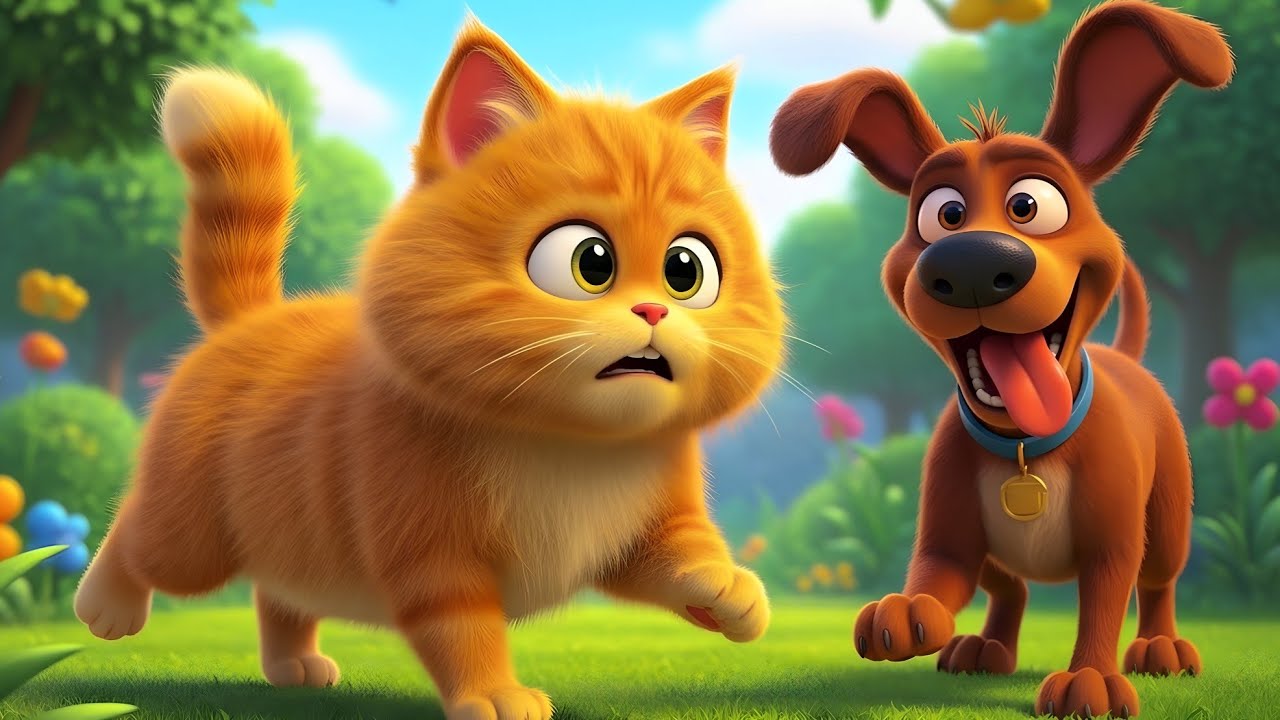 Meow Meow Billi Karti Meow Meow | Fun Hindi Nursery Rhyme for Kids