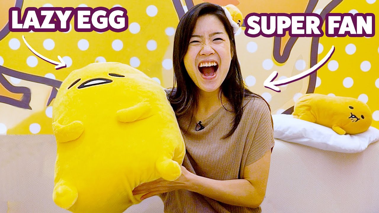 We Surprised A Gudetama Super Fan With A Trip To Gudetama Land In Tokyo