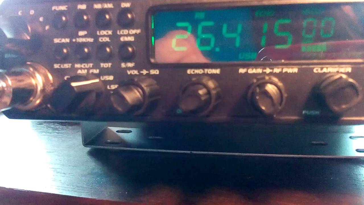 CB radio Alinco dr 135 dx test łączności USB
