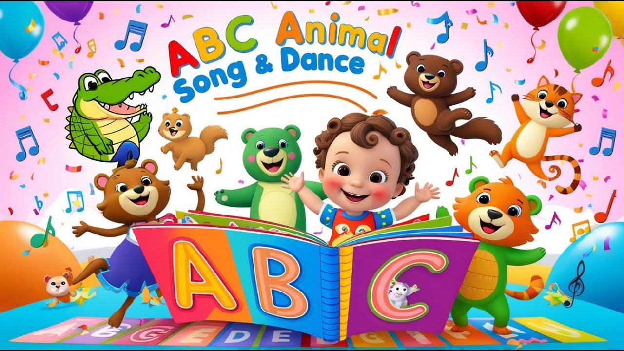 ABC Animal song and Dance for toddlers