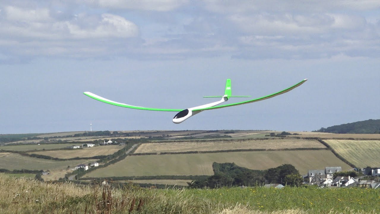Hobie Hawk. Retro ARFT RC Glider Sloping.