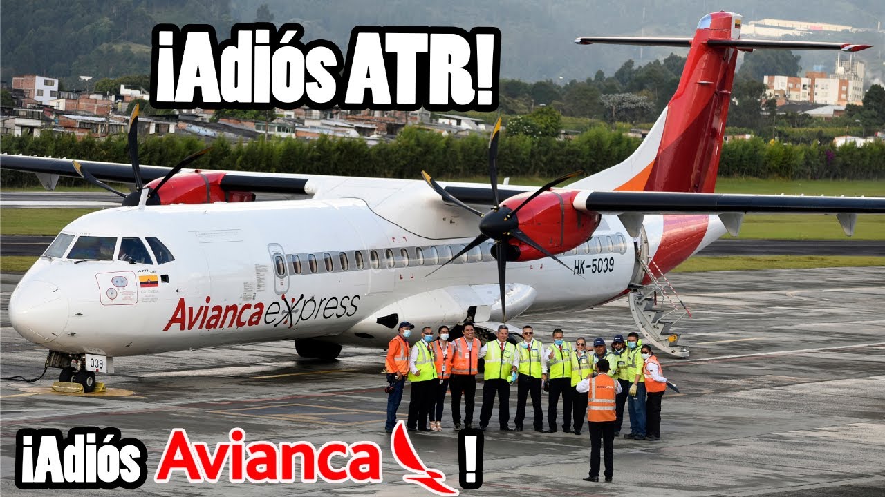 ÚLTIMO VUELO DE AVIANCA A MANIZALES + ATC
