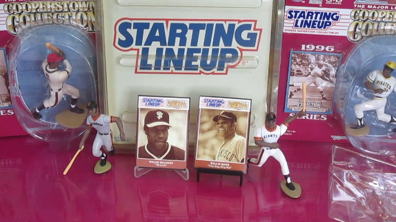 Вилли Маккови + Мэйс 1989 Kenner Стартовый состав Greats Baseball - Обзор распаковки игрушек MLB ...