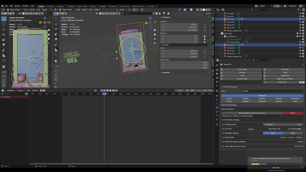 Making Anamorphic Billboard LIVE