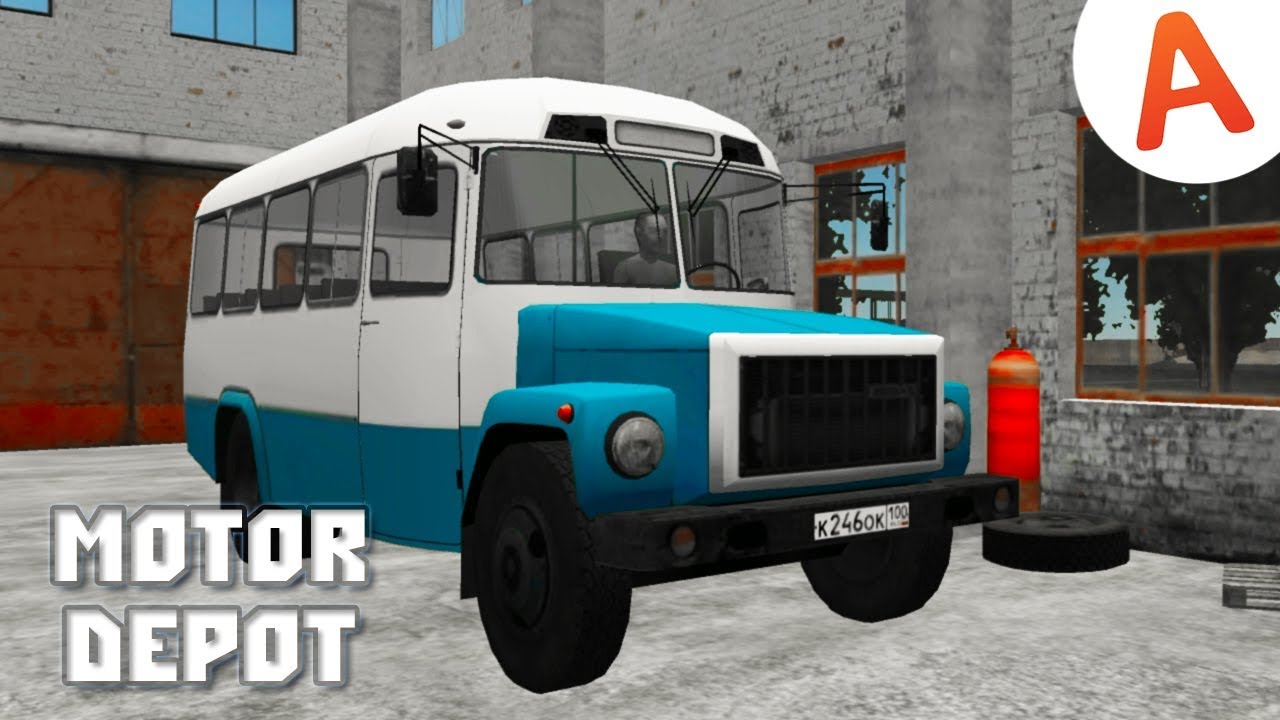 Motor Depot - Работаю Водителем Автобуса (мобильные игры)