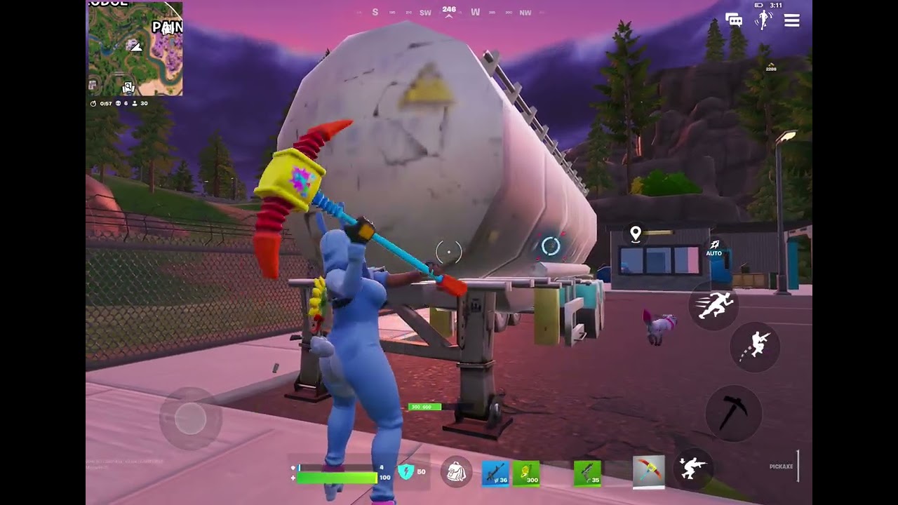 Shout out to Kenny’s respawn token 😛 #ipad #fortnite 
